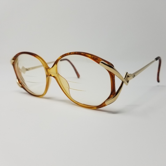 Vintage Christian Dior Glasses Gold/Tortoise